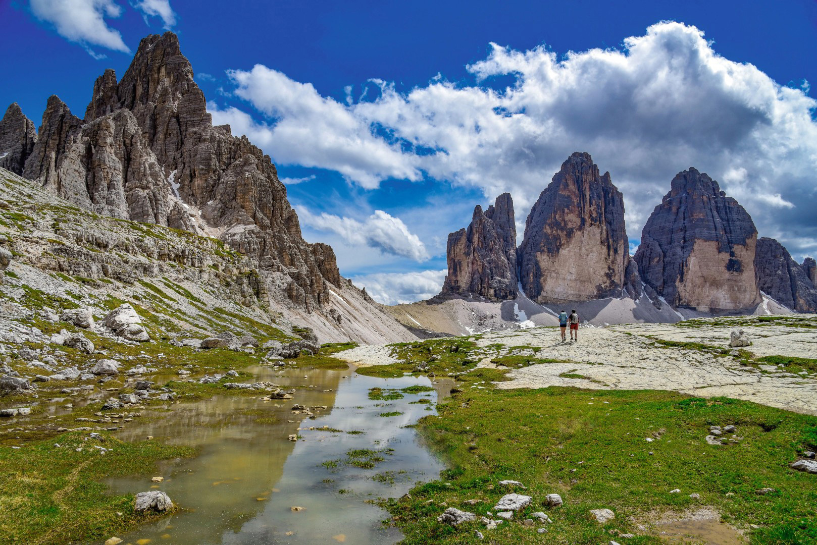Drei Zinnen in den Dolomiten — Foto: stock.adobe.com/Henry Czauderna / Hauser Exkursionen