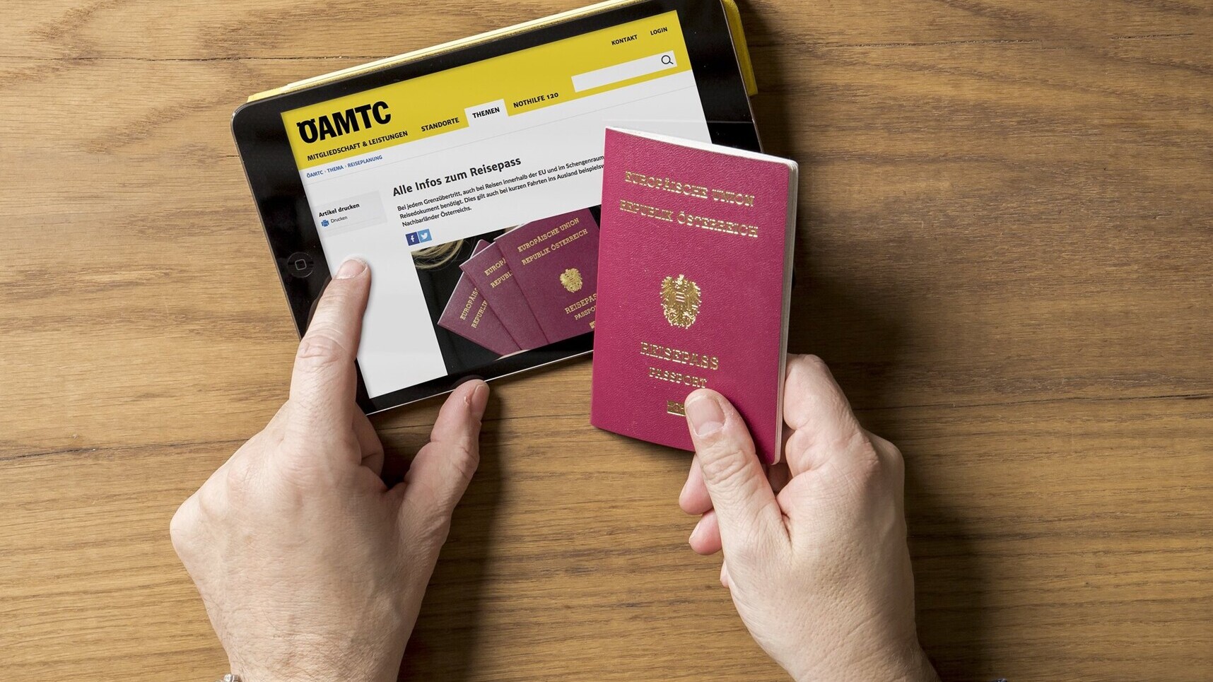 Welche Dokumente braucht man? — Foto: ÖAMTC