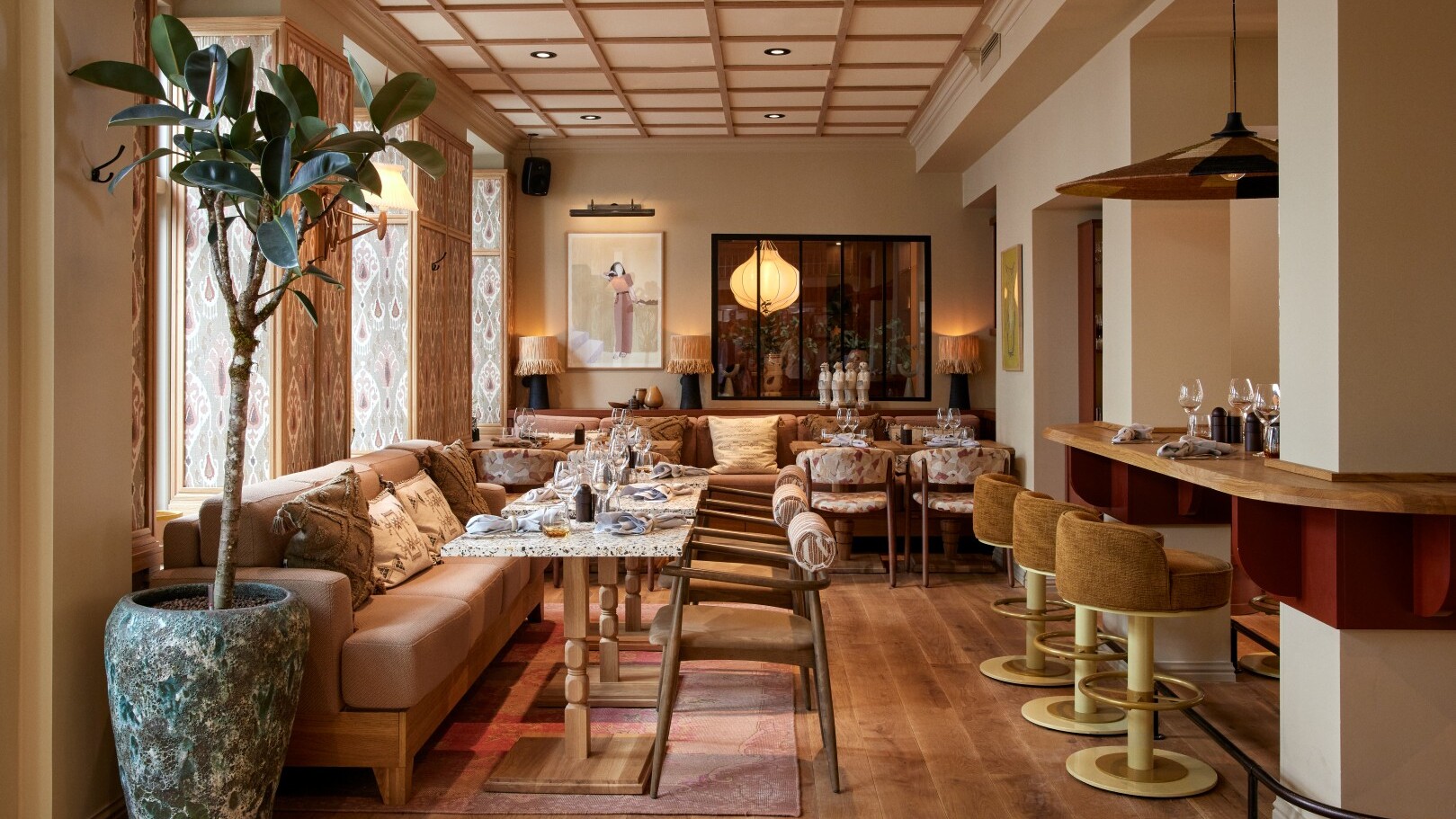 Restaurant im NH Copenhagen Grand Joanne — Foto: Minor Hotels