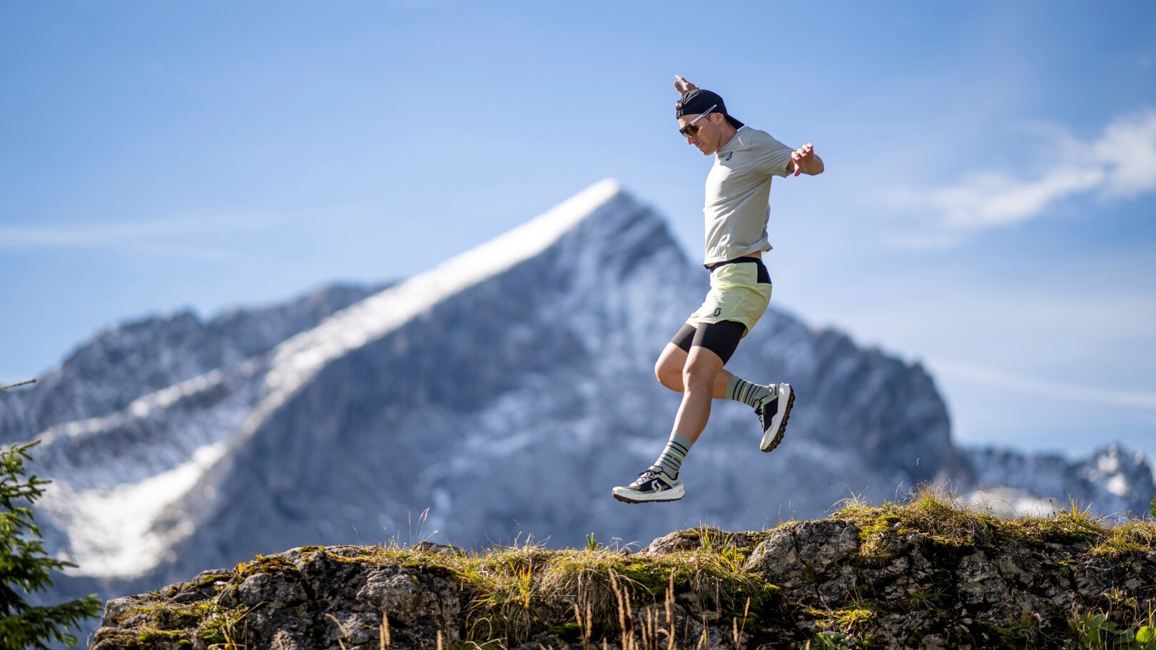 Trailrunning am Kreuzjoch bei Garmisch-Partenkirchen &mdash; Foto: GaPa Tourismus 