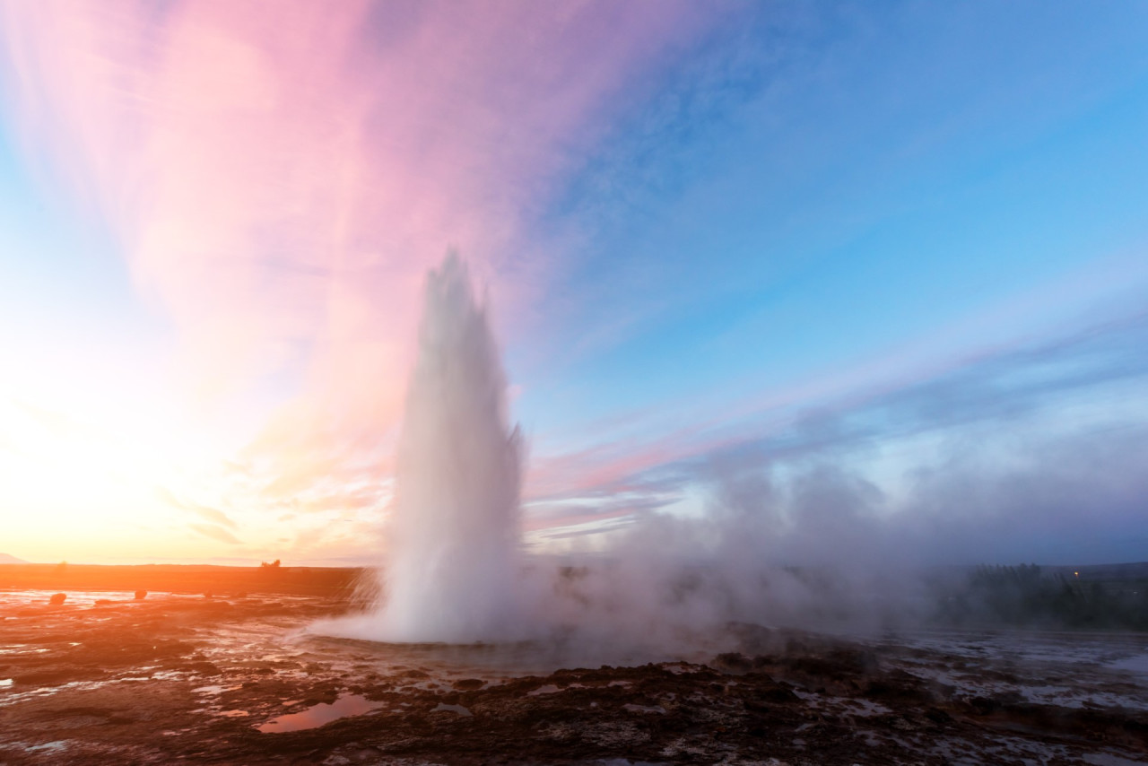 Geysir in Island — Foto: GTA Touristik
