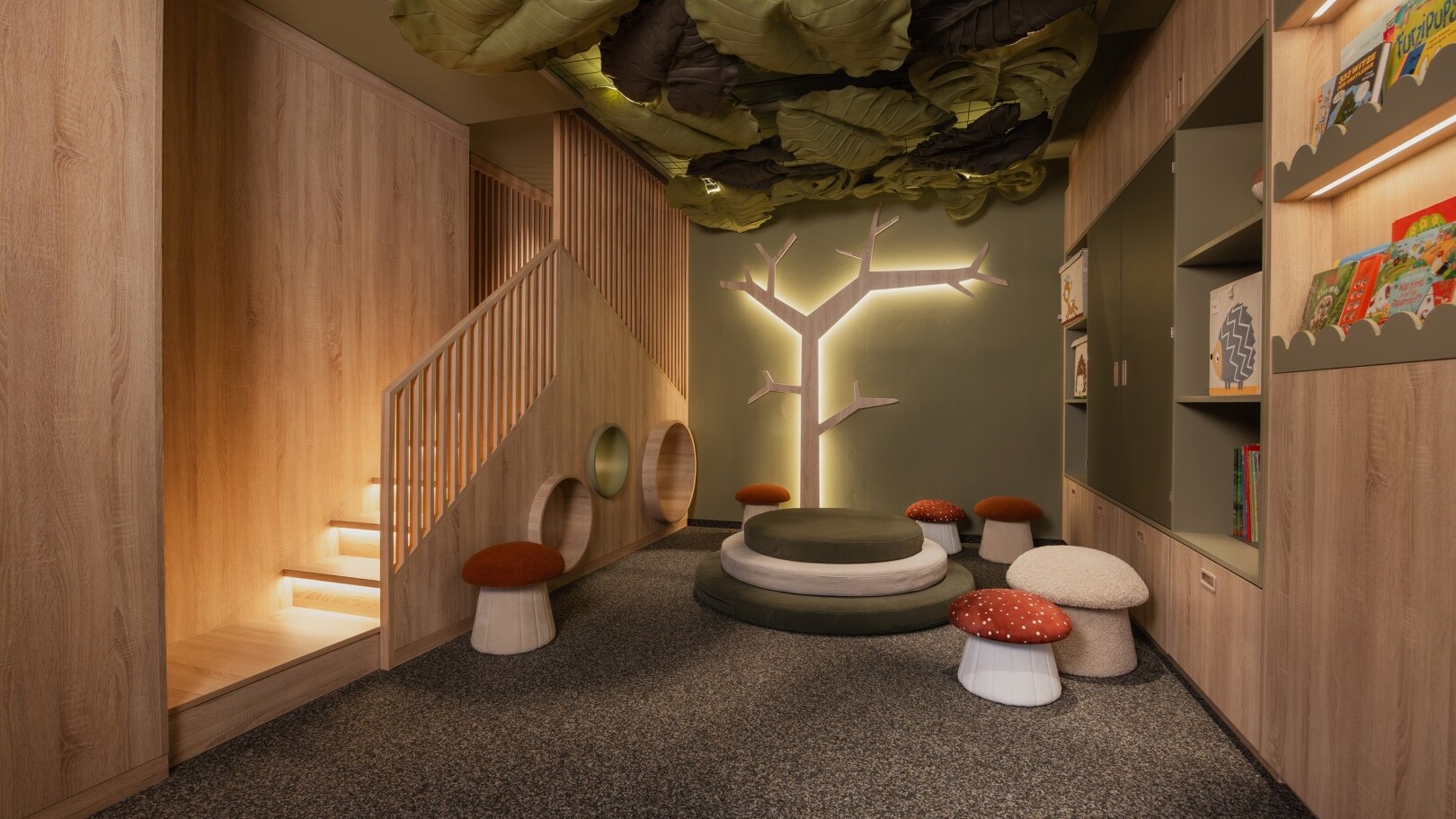 Der „Zauberwald“ im neuen SHF Kidsclub  &mdash; Foto: ManuelPale