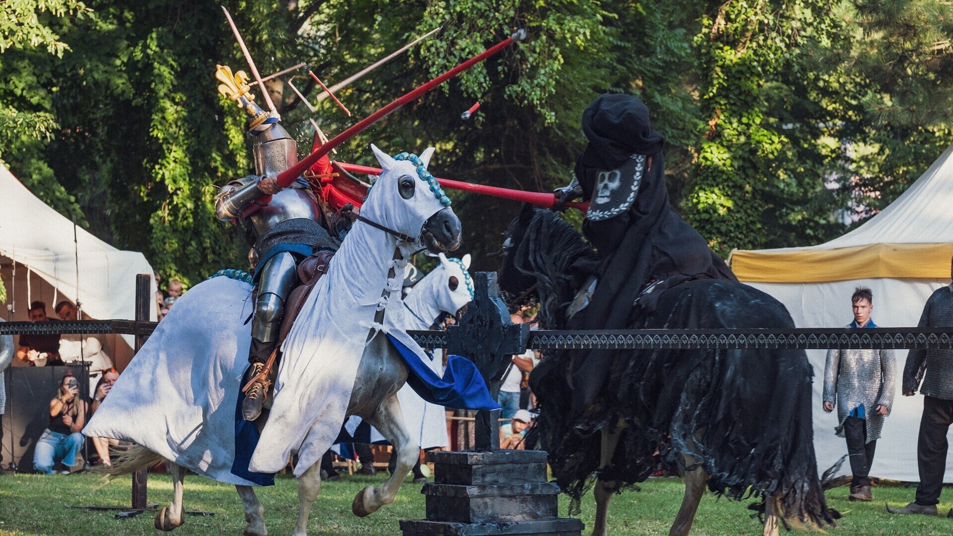 Historisches Spektakel Excalibur — Foto: Agentura Hector