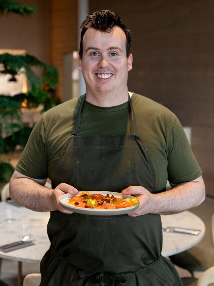 Chef Gísli Matt  — Foto: Laugarás Lagoon