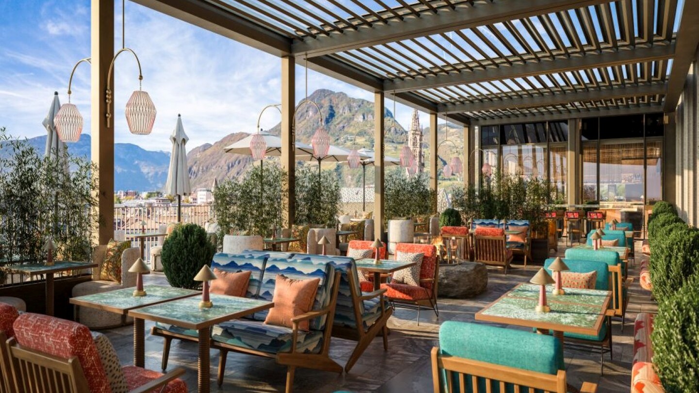 Terrasse im 6. Stock — Foto/Rendering: Falkensteiner