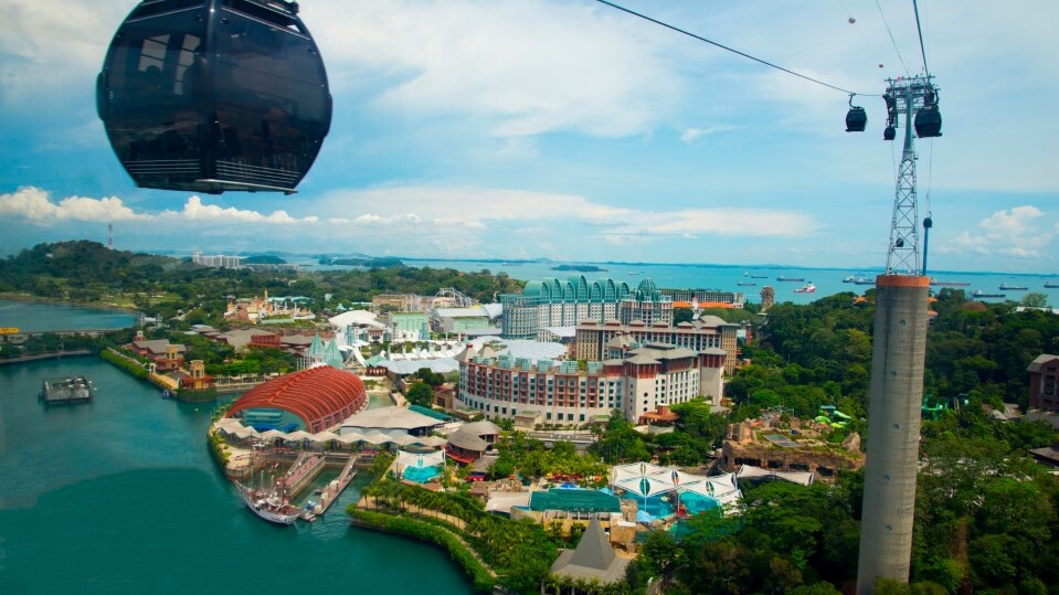 „Anflug“ auf Sentosa Island &mdash; Foto: Adwo / shutterstock