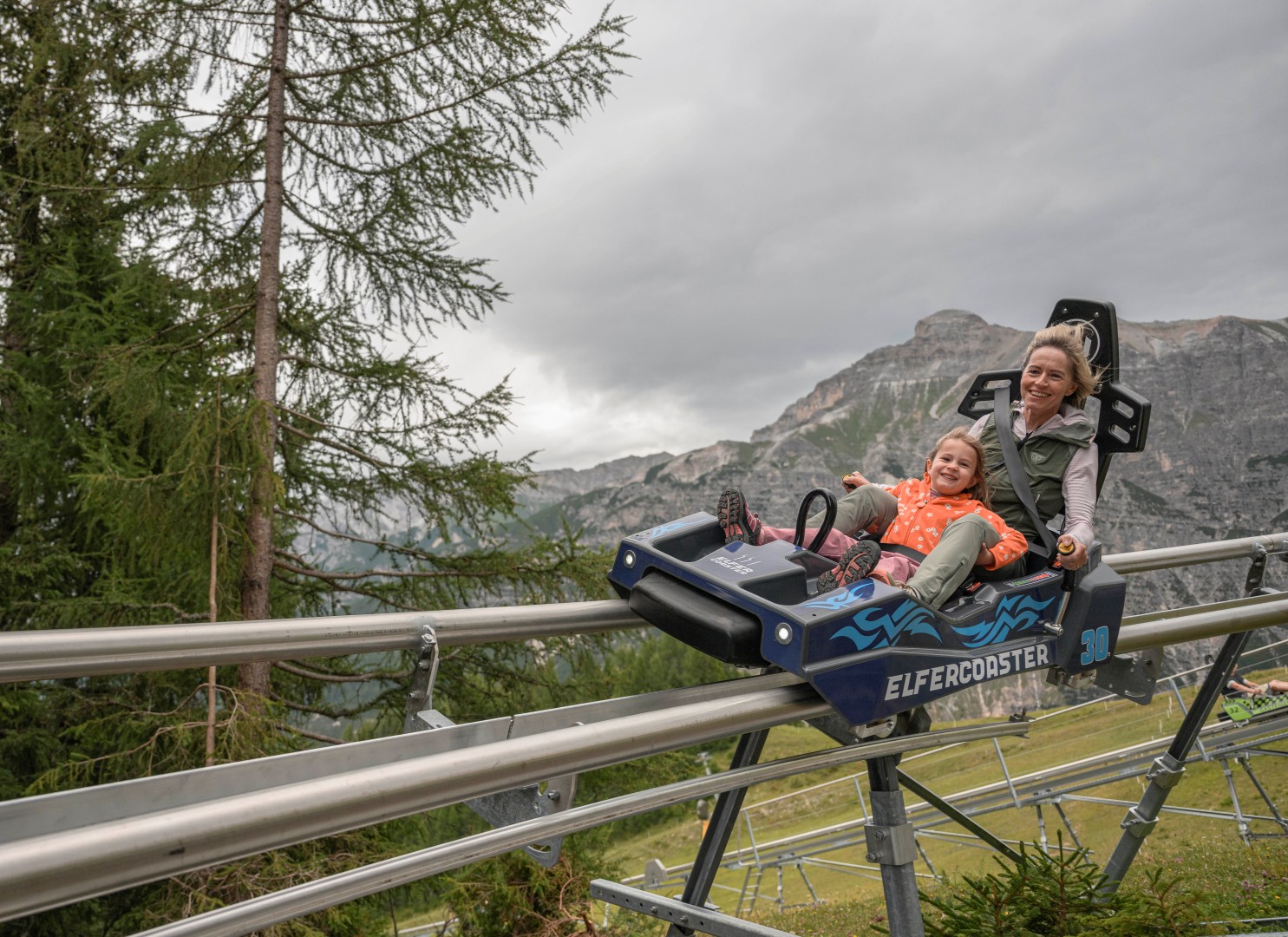 Der neue Elfercoaster in Neustift — Foto: Elferbahnen / Oss