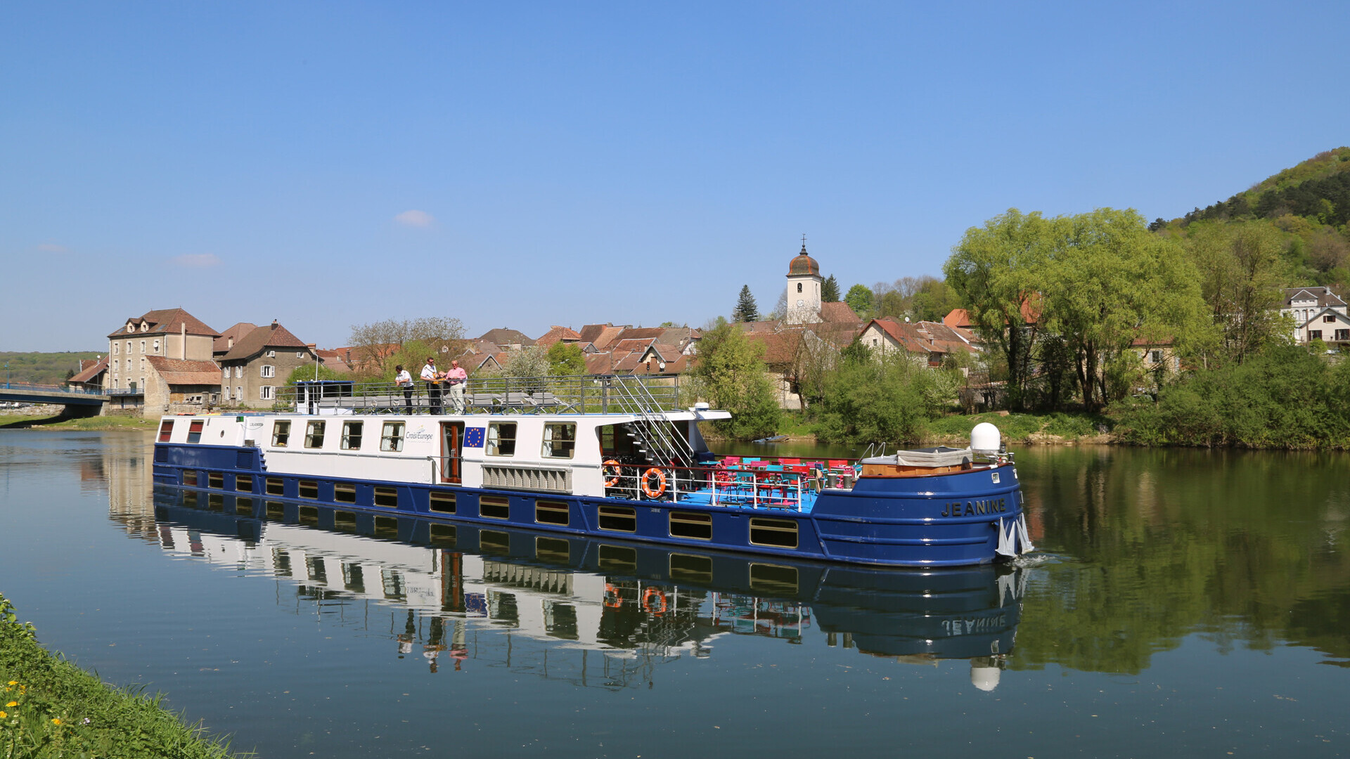 Peniche Jeanine, auf den französischen Kanälen unterwegs   — Foto: CroisiEurope 