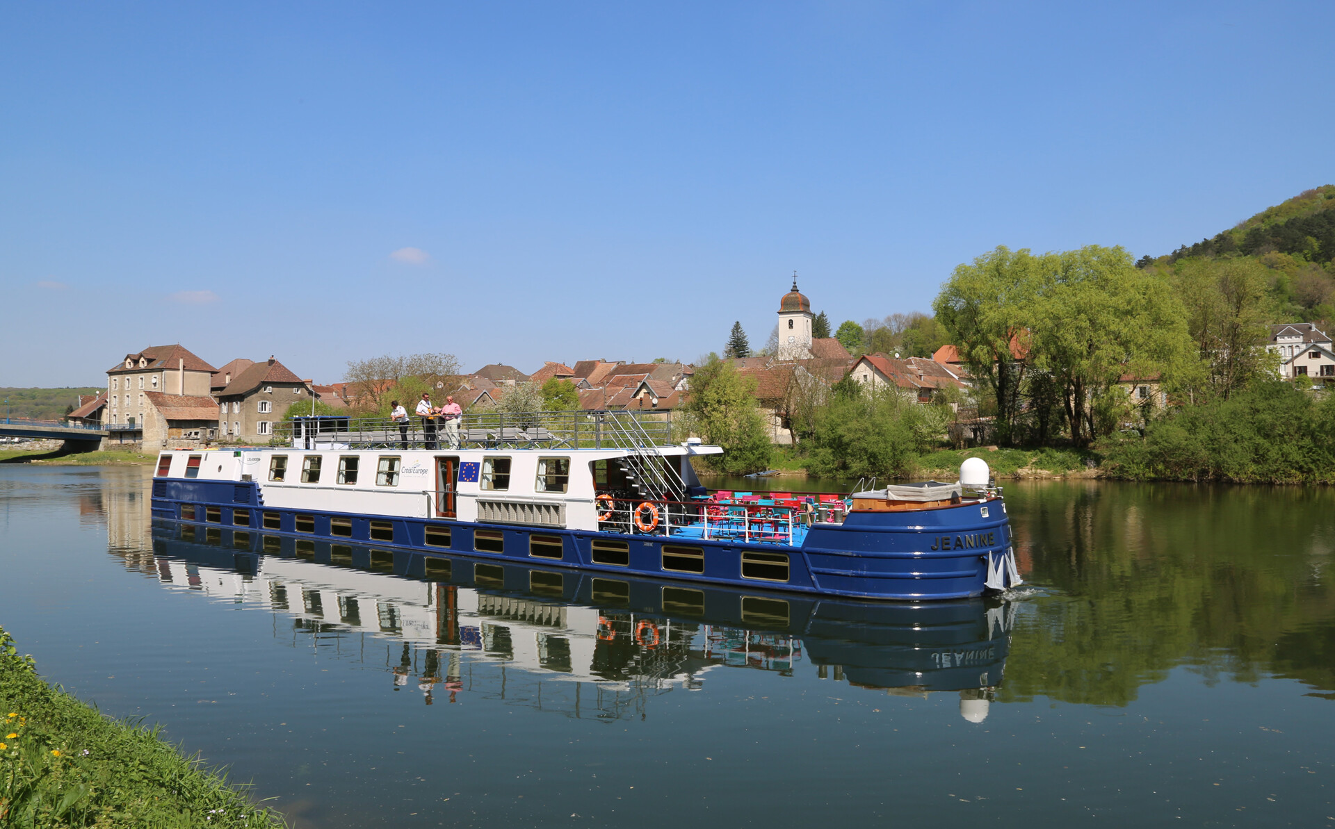 Peniche Jeanine, auf den französischen Kanälen unterwegs   — Foto: CroisiEurope 