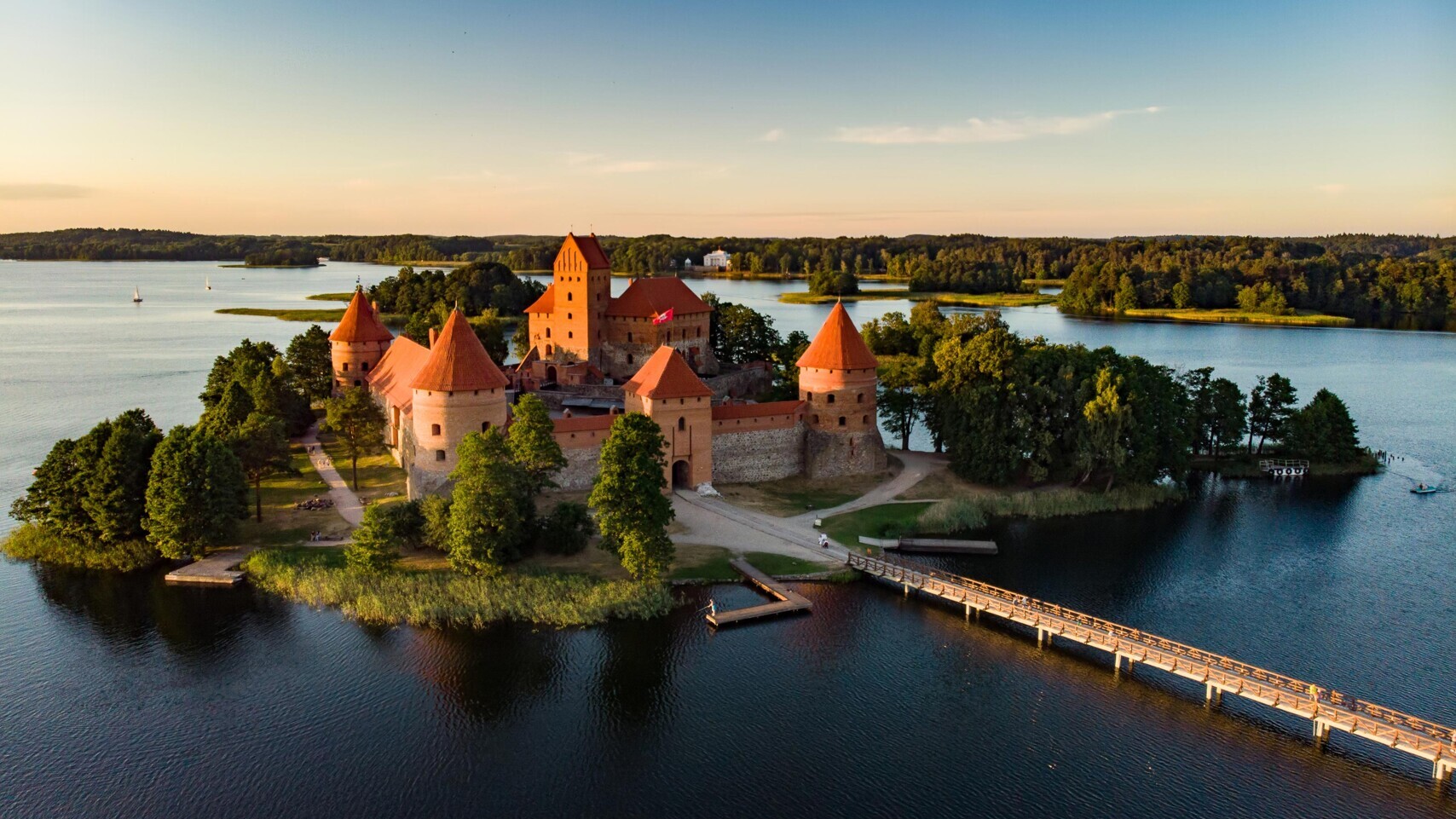 Burg Trakai in Litauen — Foto: Prima Reisen