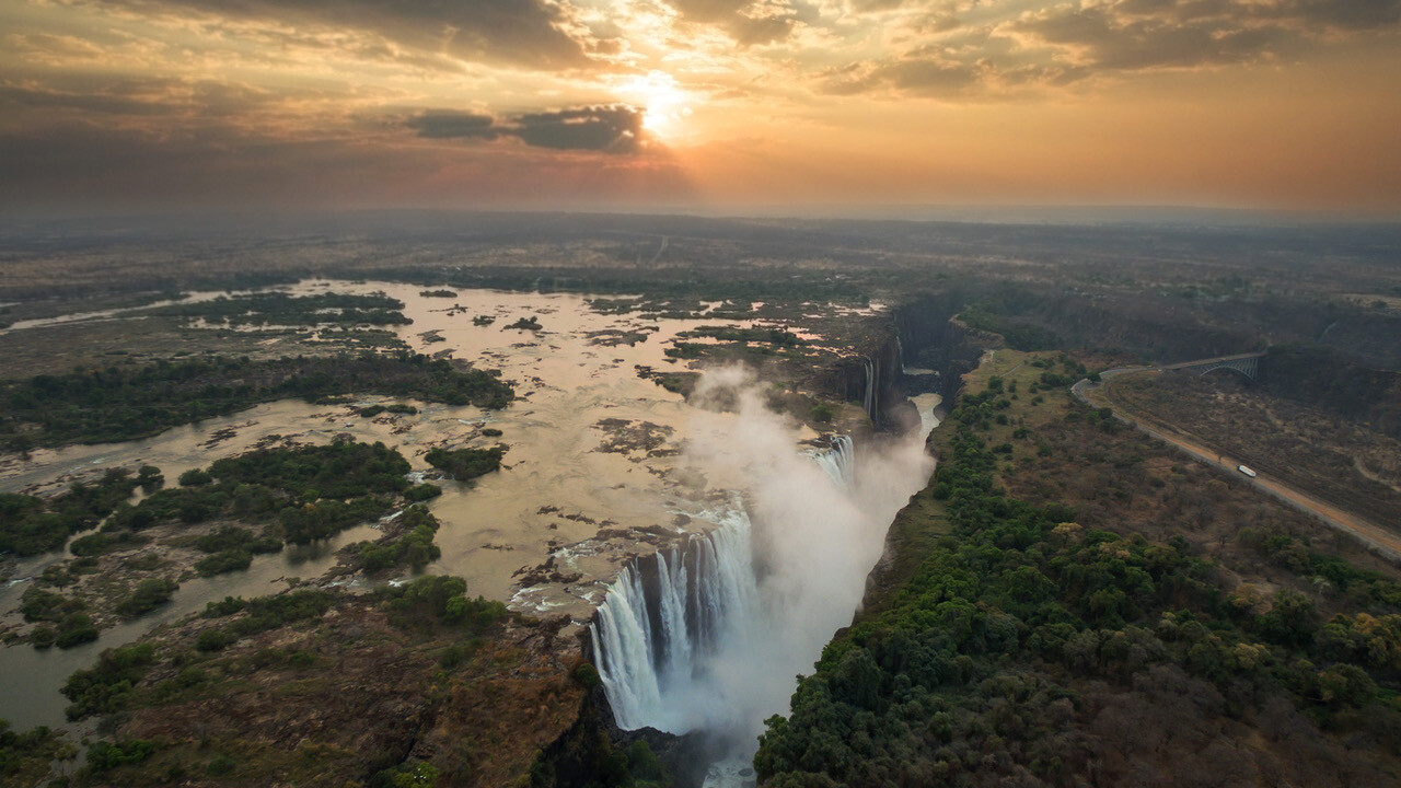 Victoriafälle in Sambia &mdash; Foto: Zambian Ground Handlers