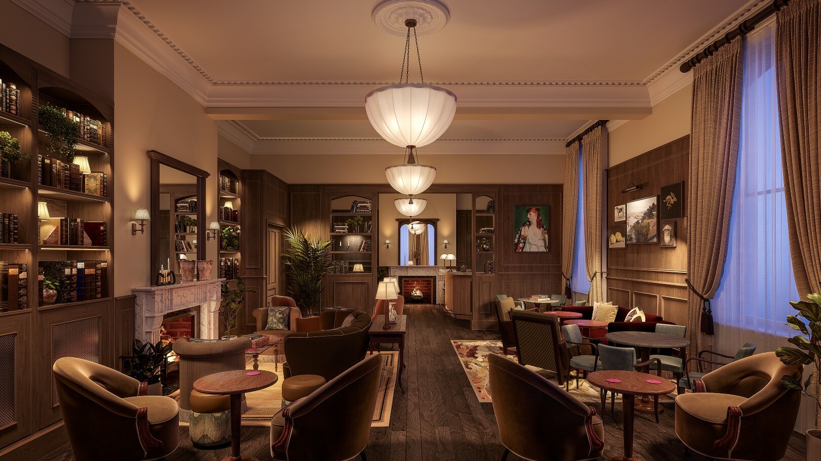 The Hoxton, Dublin, Library Bar — Foto: The Hoxton