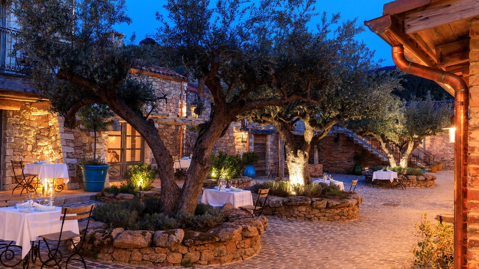 Restaurant Table de la Ferme, Domaine de Murtoli — Foto: Camille Moirenc