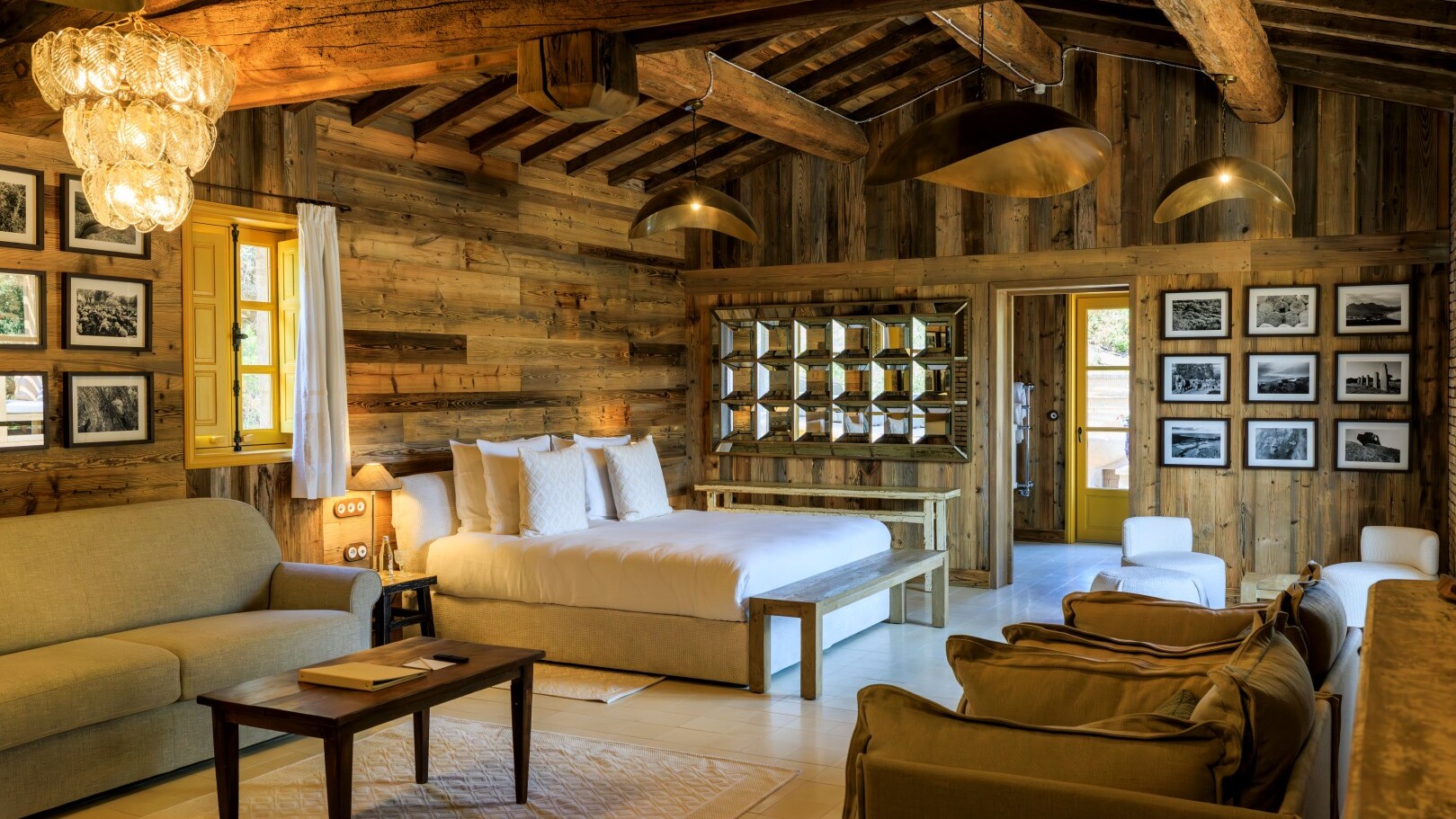 A Mandria di Murtoli, Suite Melagrana — Foto: Camille Moirenc