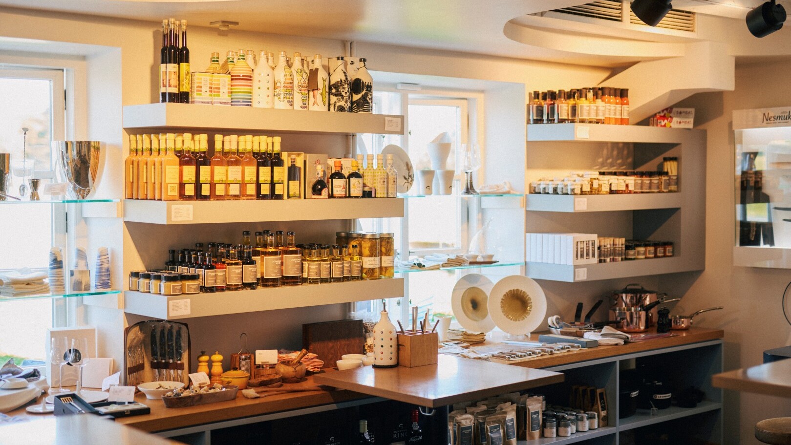 Feinkost im Shop von Johannes King — Foto: Peter Bender / Sylt Marketing