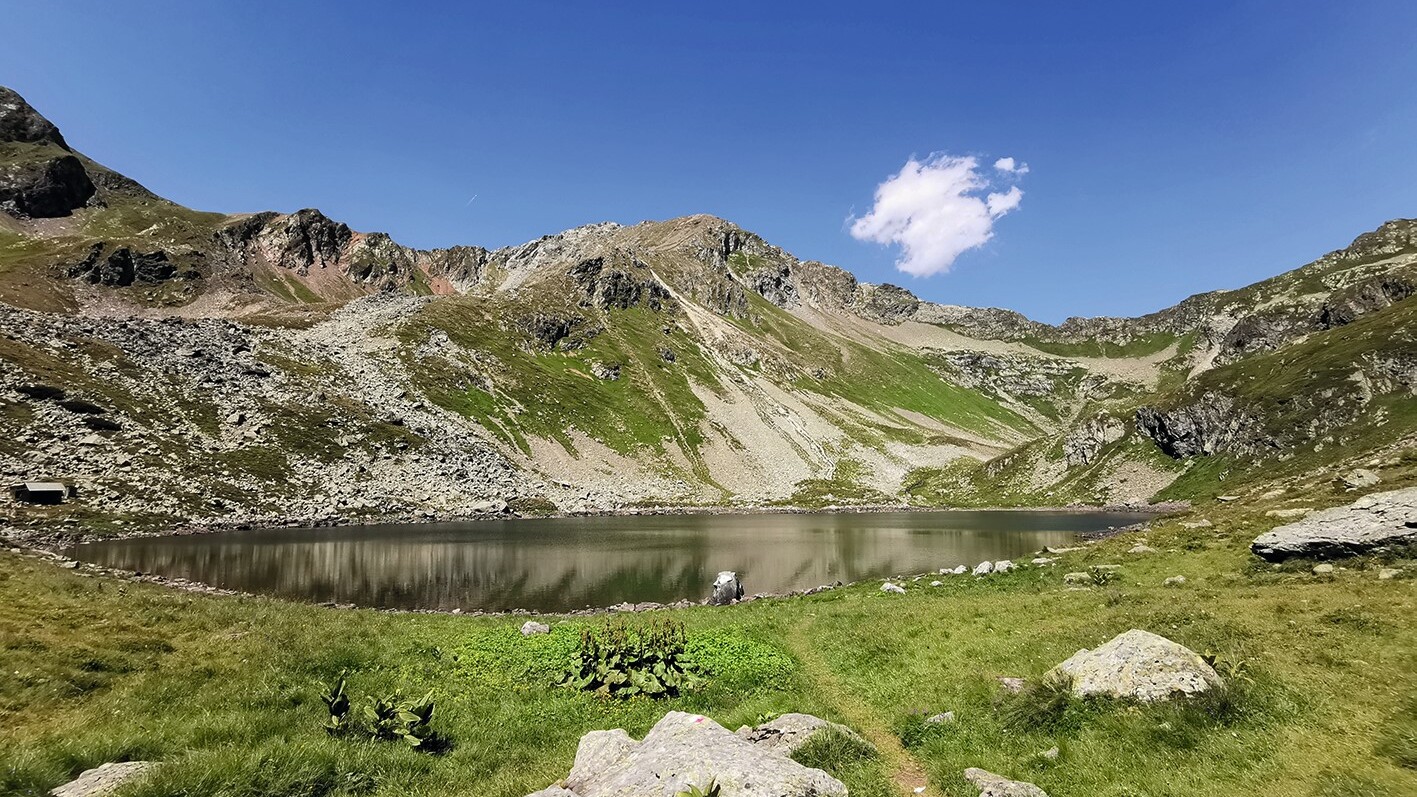 Lignitzsee im Salzburger Lungau — Foto: Elo Resch-Pilcik