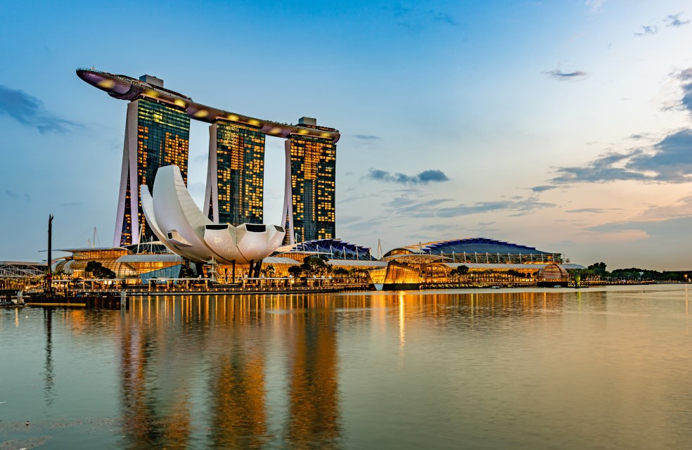 Blickfang Marina Bay Sands Hotel &mdash; Foto: Majonit / shutterstock