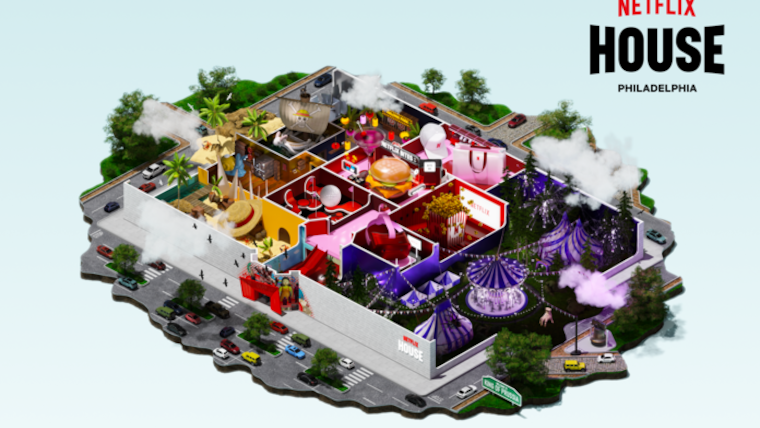 Netflix House Philadelphia — Foto: Netflix House