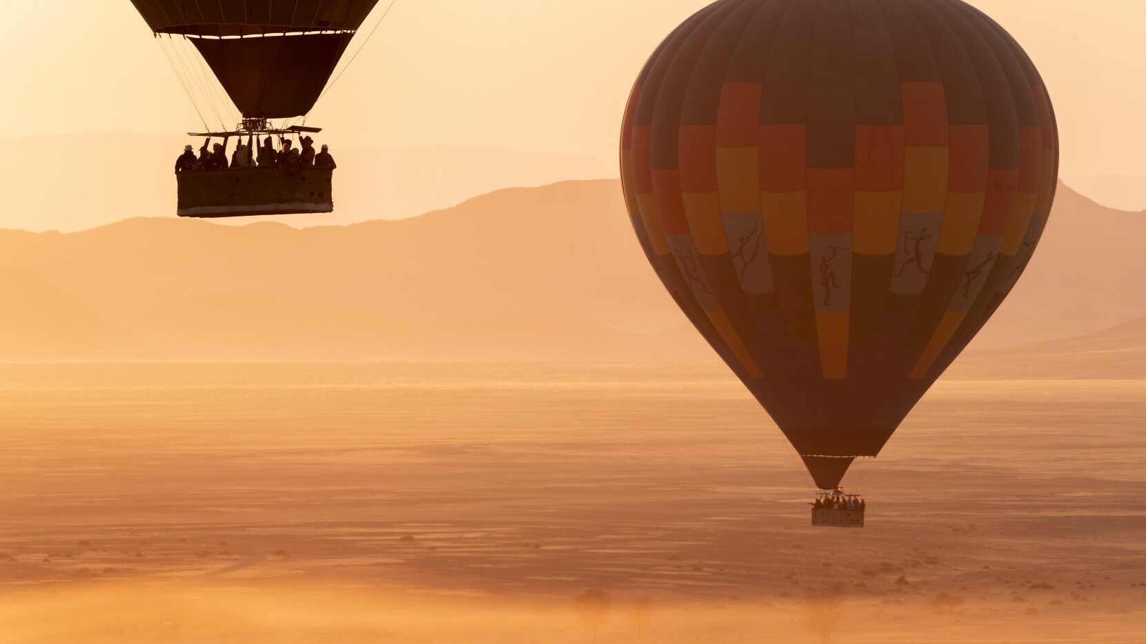 Wilderness Little Kulala Heißluftballonfahrt in Namibia
— Foto: Wilderness