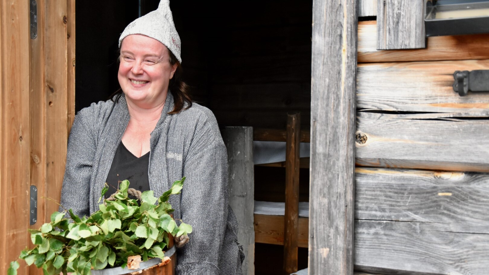 In der Sauna Pohjolan Pirtti — Foto: Johanna Elomaa 