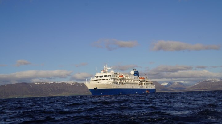 Die Seaventure in den Gewässern vor Island — Foto: Christiane Reitshammer