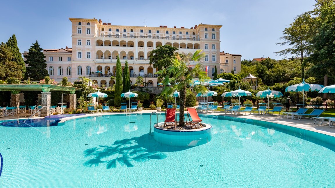 Hotel Kvarner Palace — Foto: Ernst von Chaulin 