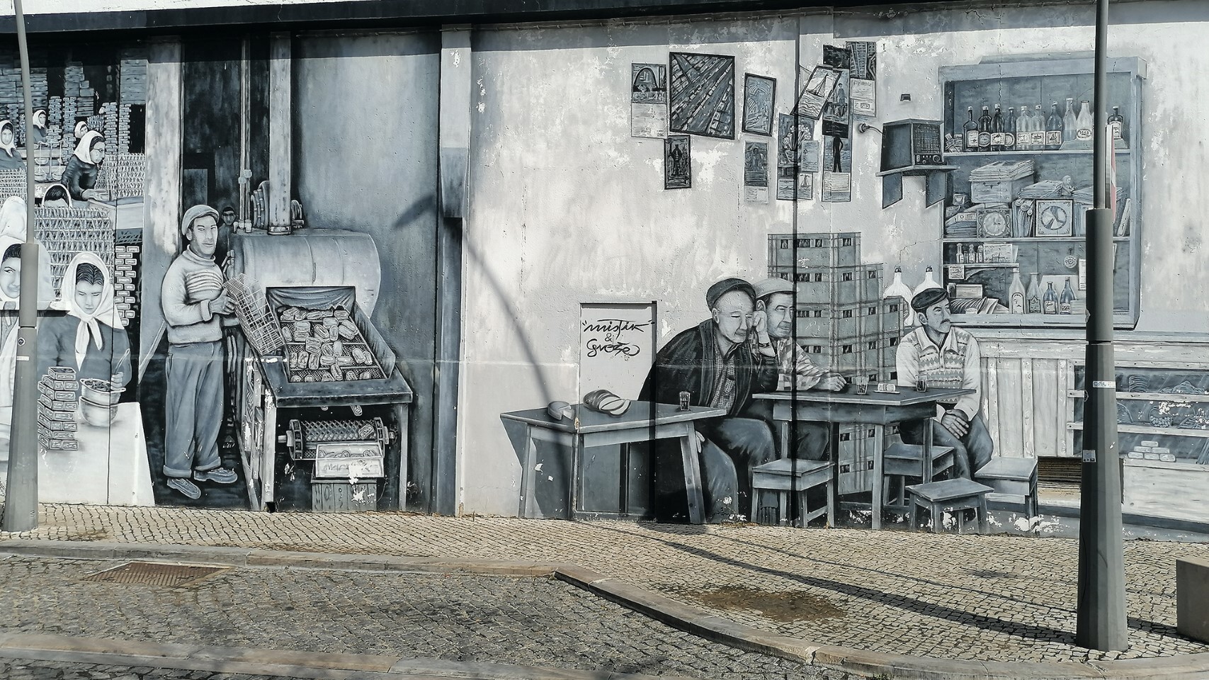 Eindrucksvolle Murales in Olhão — Fotos: Martha Steszl  