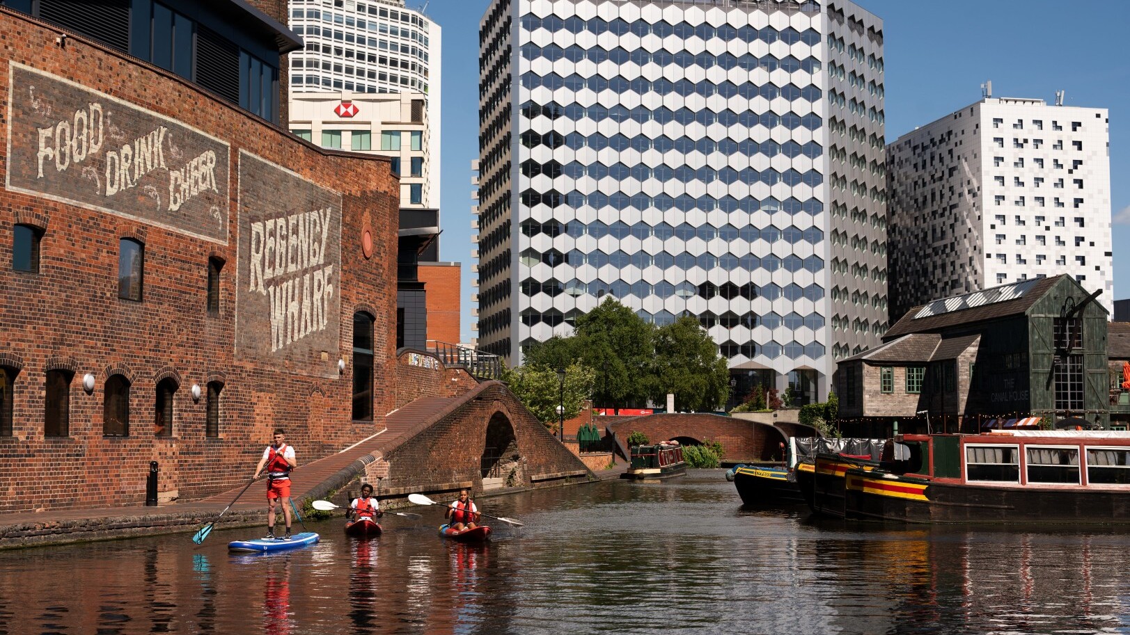 Regency Wharf, Birmingham &mdash; Foto: VisitBritain / Storyman
