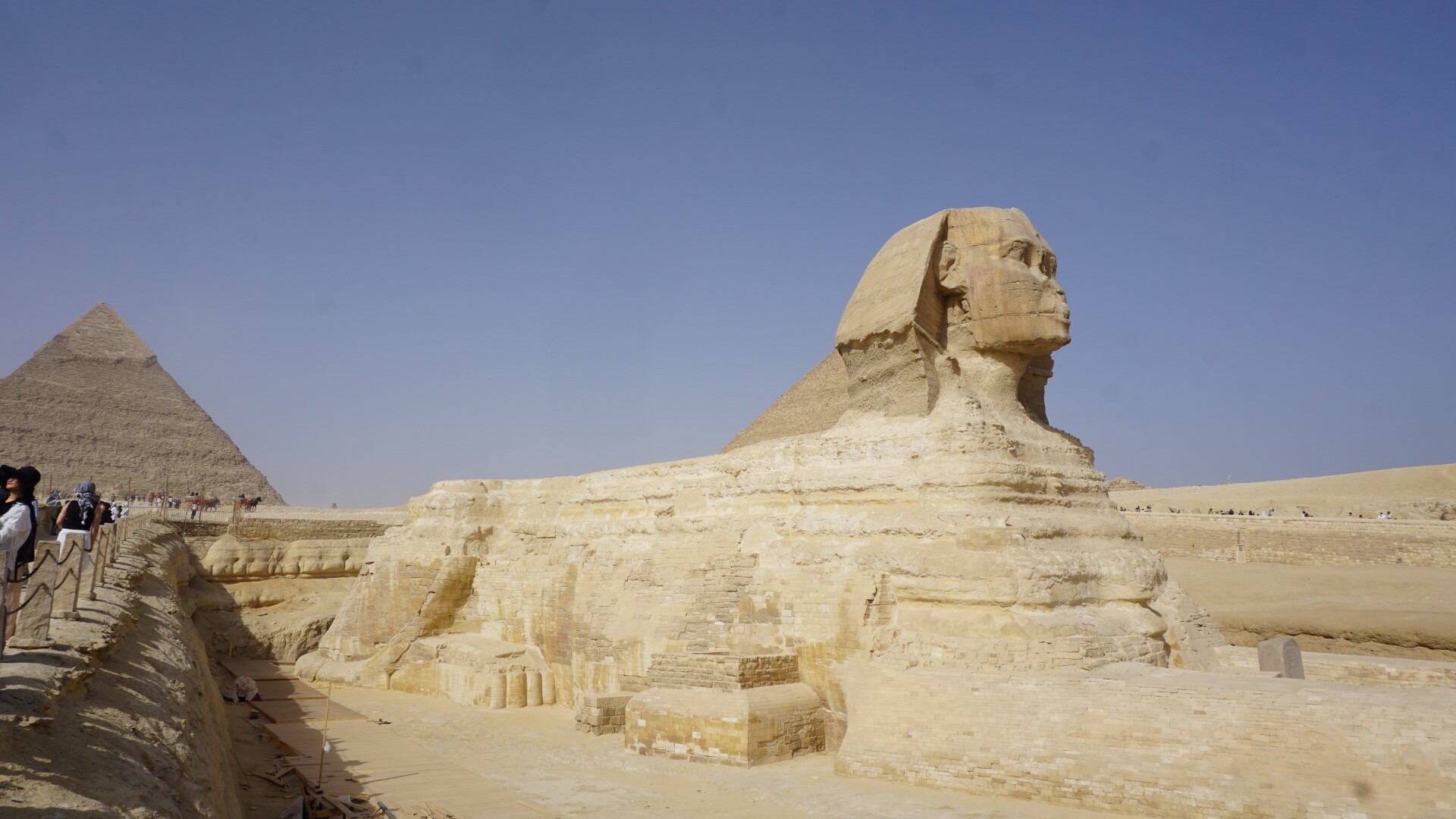 Blick auf "den Sphinx" — Foto: Dieter Putz