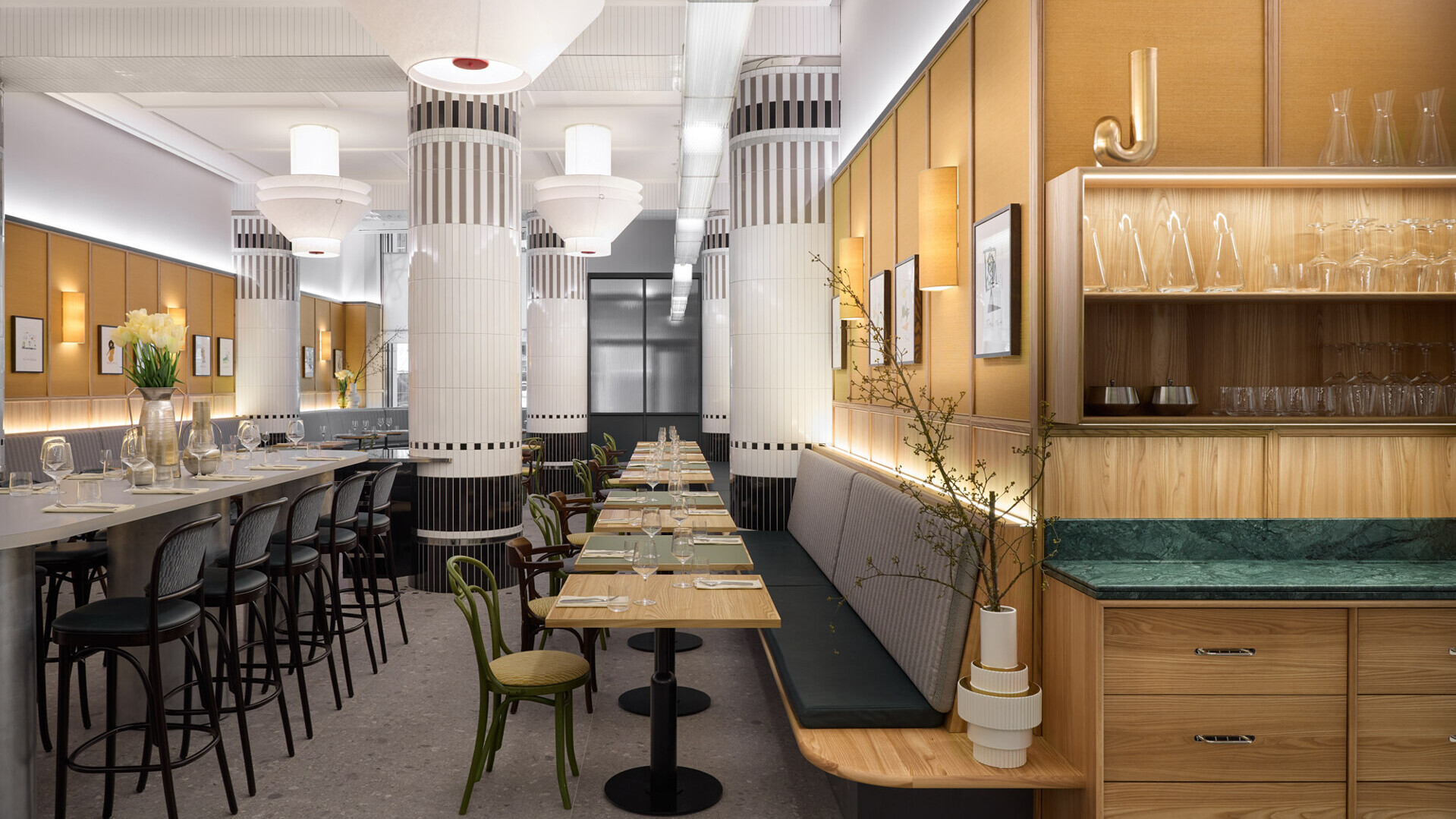Brasserie-Restaurant ANNI  — Foto: Konstantin Volkmar / Kimpton Main Frankfurt