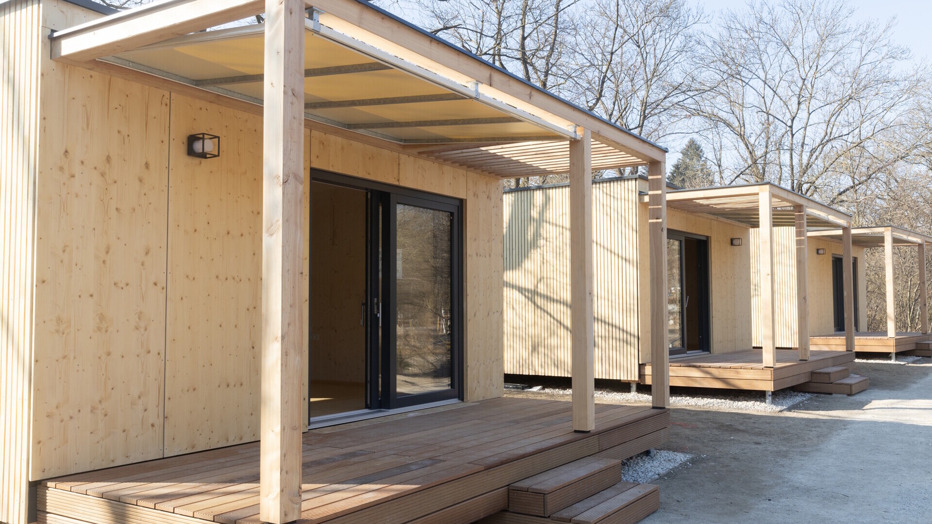 Tiny Houses, MICAMPA Wien Wienerwald — Foto: Verkehrsbuero / Christandl