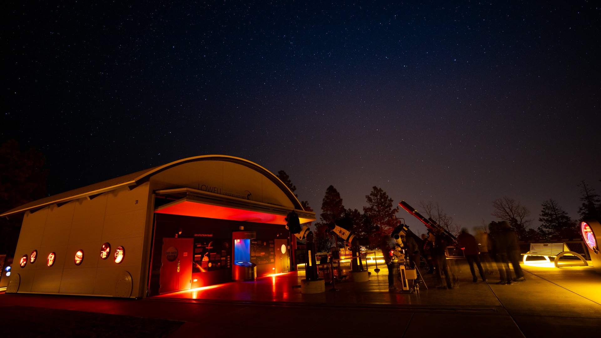 Flagstaff, Lowell Observatory, Giovale Open Deck Observatory — Foto: Lowell Observatory 