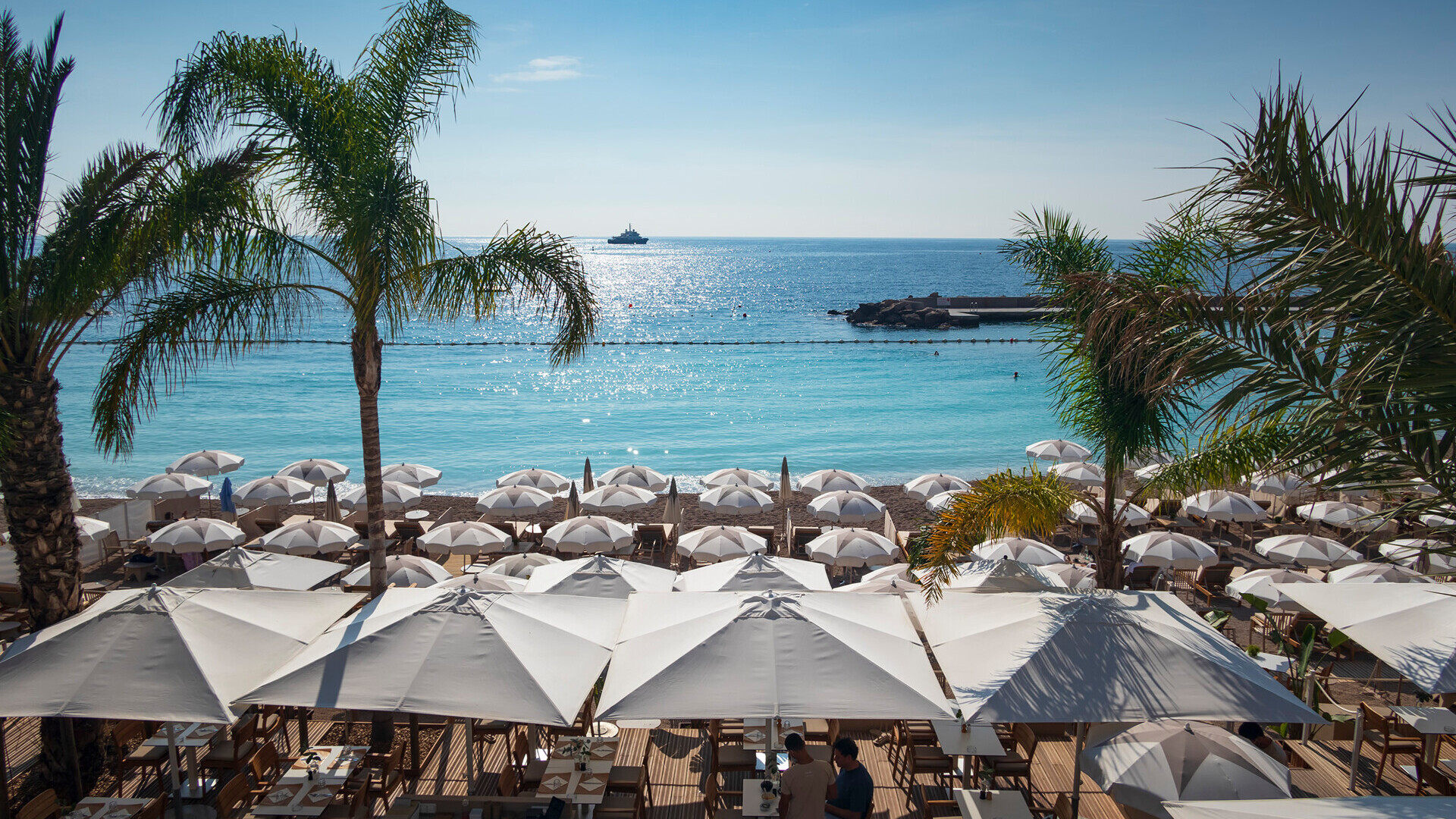 Larvotto Beach — Foto: BVergely