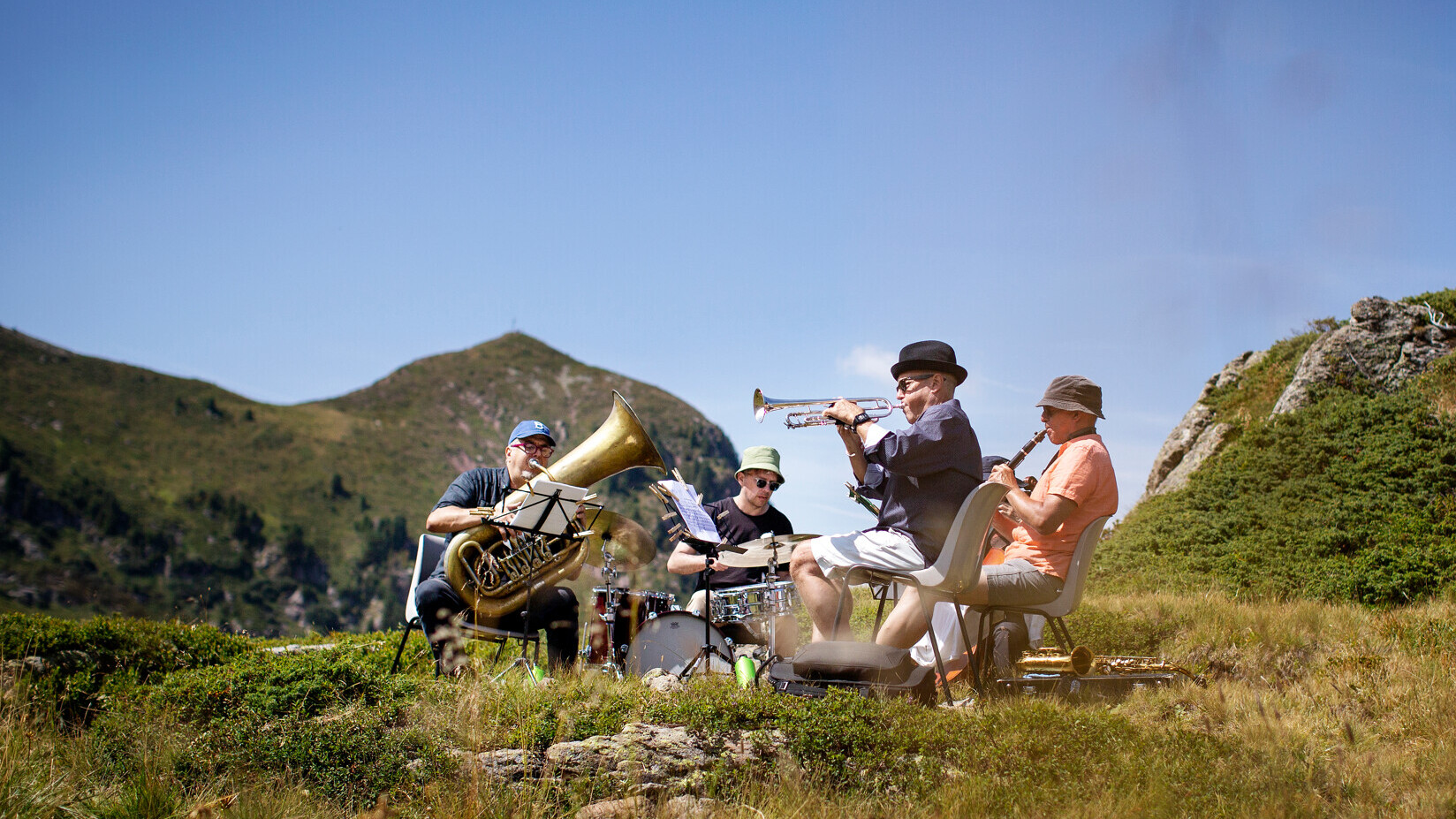 „I Suoni delle Dolomiti” &mdash; Foto: Dave Douglas / Trentino Marketing/Daniele Lira