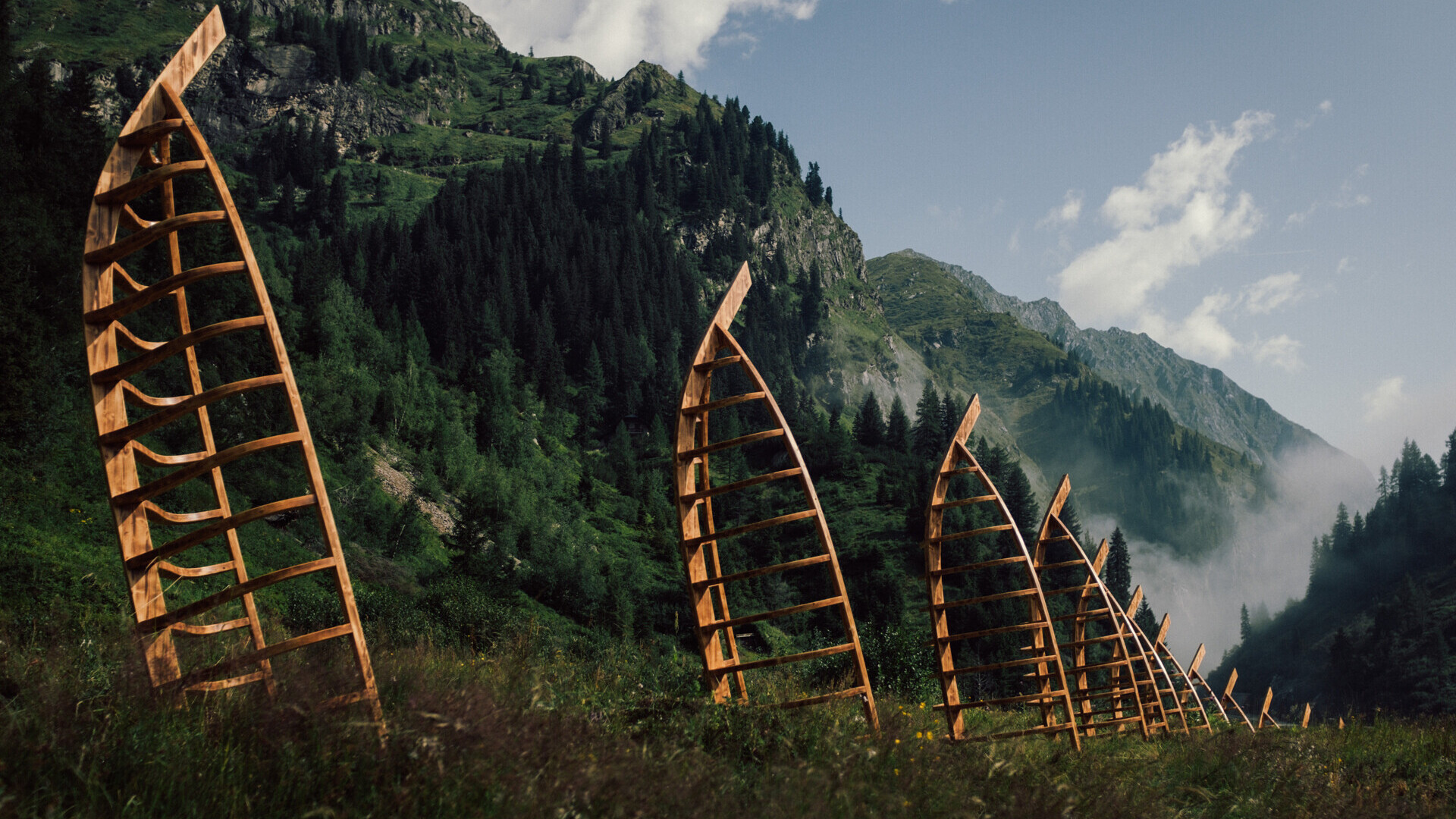 Sommer.Frische.Kunst, Kazunori Kura in Sportgastein — Foto: Hannes Wichmann