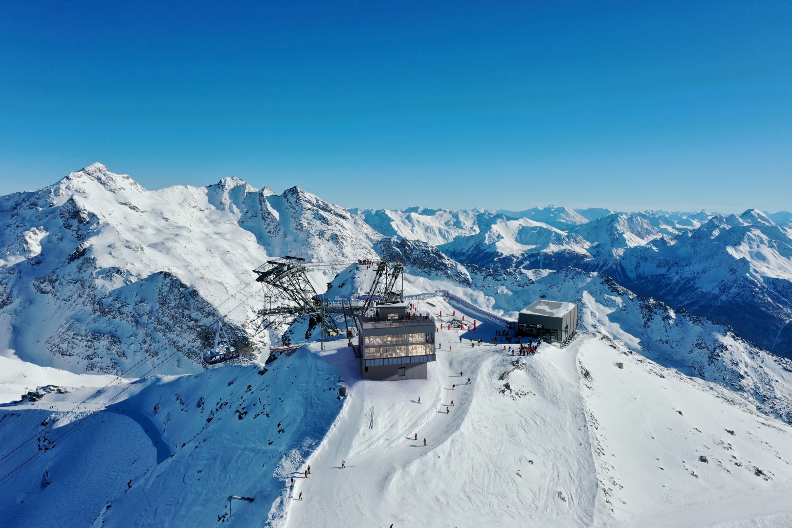 Val Thorens, Caron 3200 — Foto: Les 3 Vallées / Caron 3200