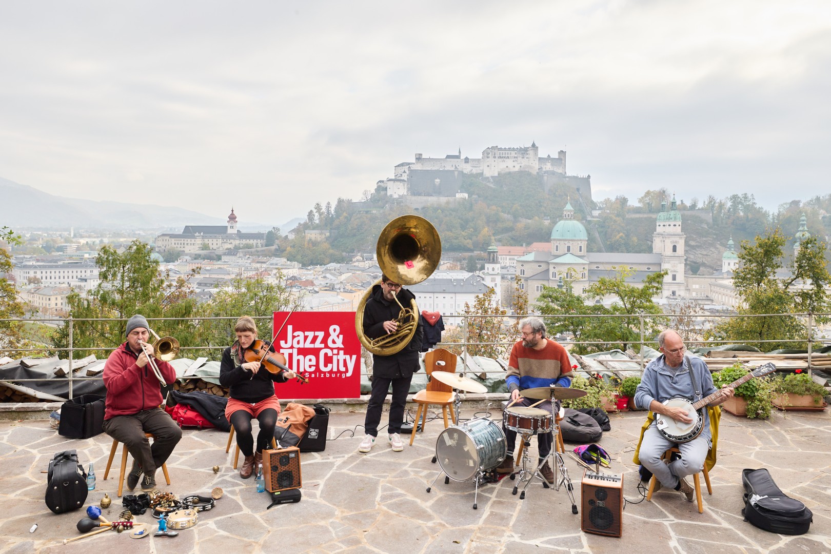 Am Kapuzinerberg in Salzburg — Foto: Henry Schulz