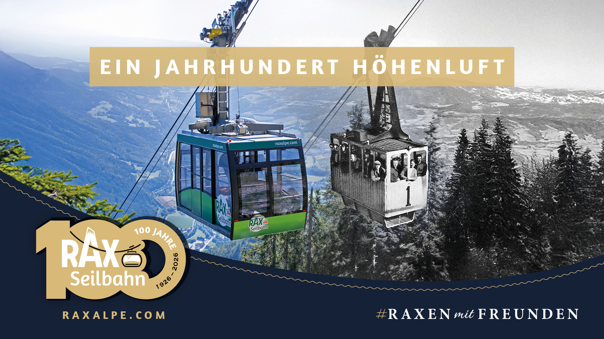 100 Jahre Rax Seilbahn &mdash; Foto: Scharfegger's Raxalpen Resort
