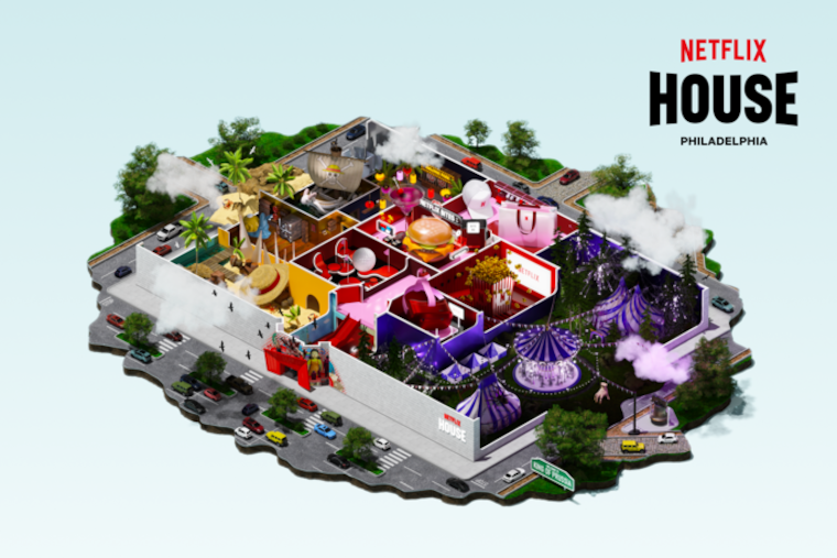 Netflix House Philadelphia  — Foto: Netflix House 