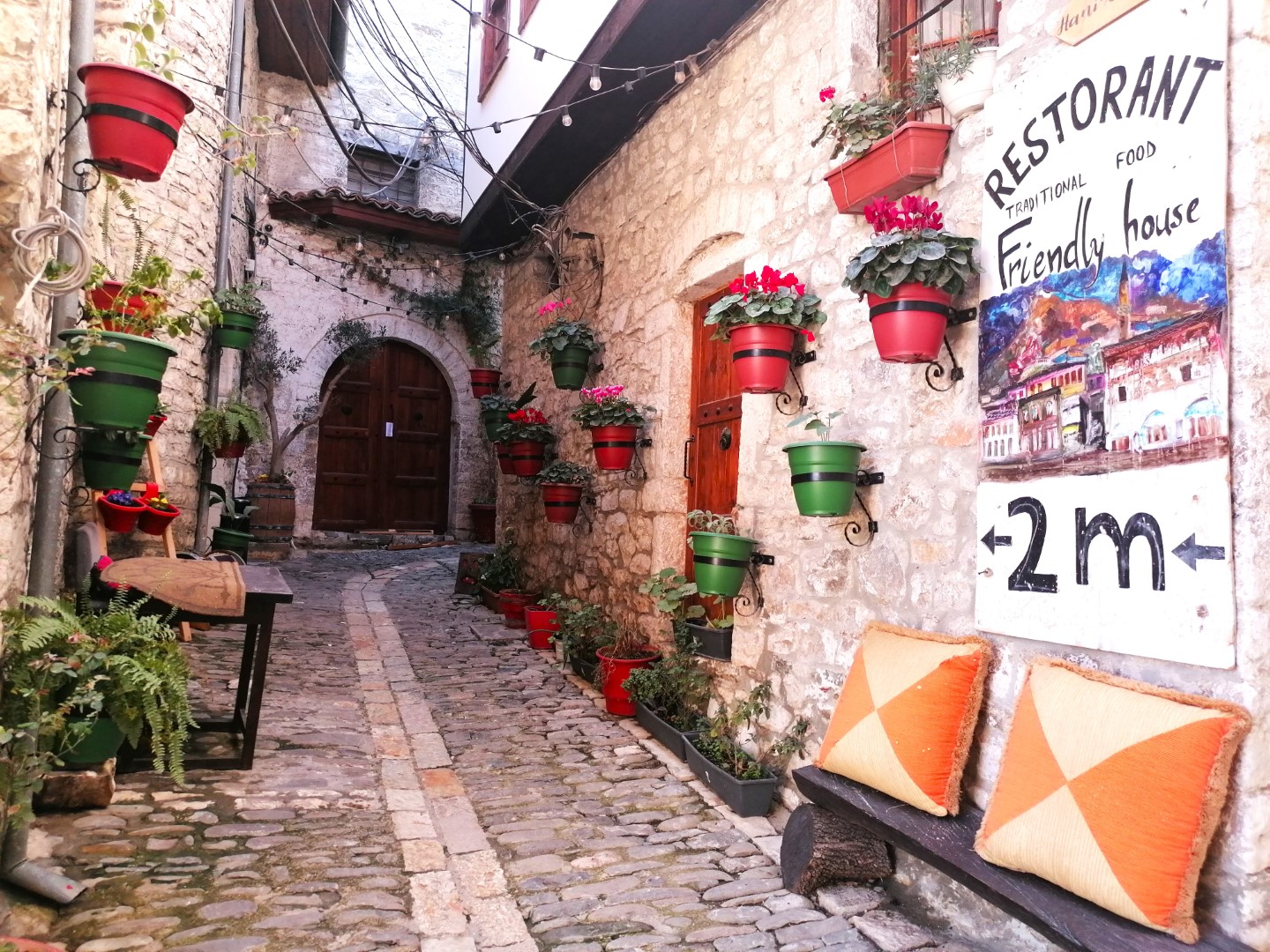 Altstadt von Berat — Foto: Martha Steszl