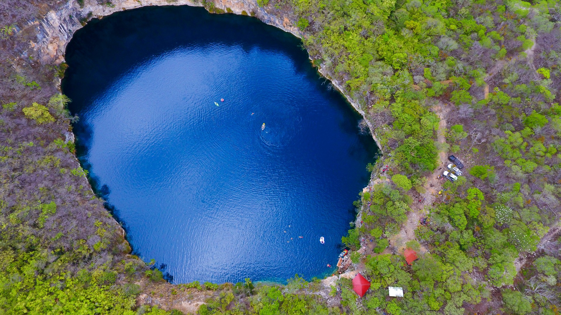 Cenotes de Candelaria — Foto: INGUAT
