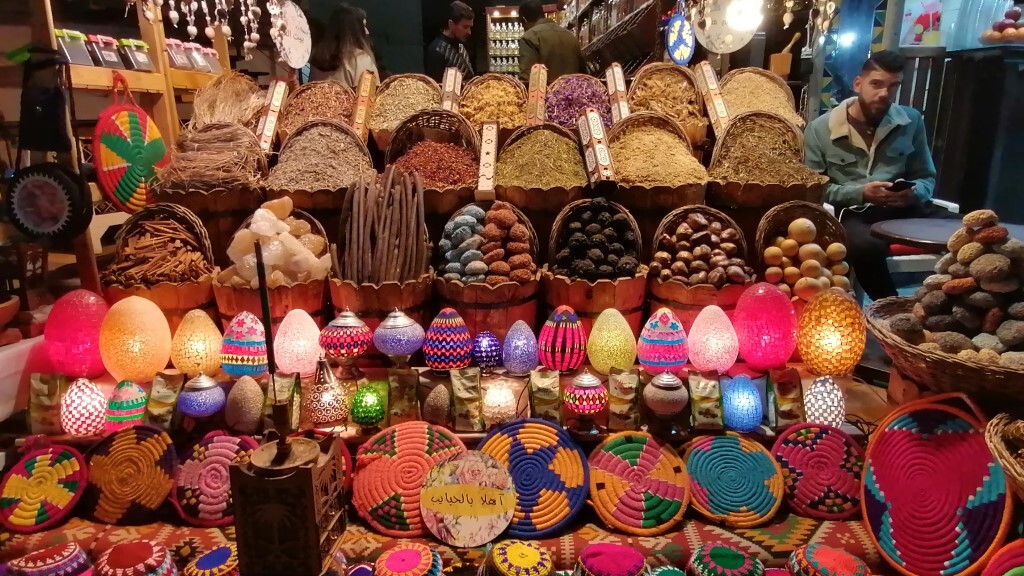 Am Bazar in Kairo — Foto: Martha Steszl