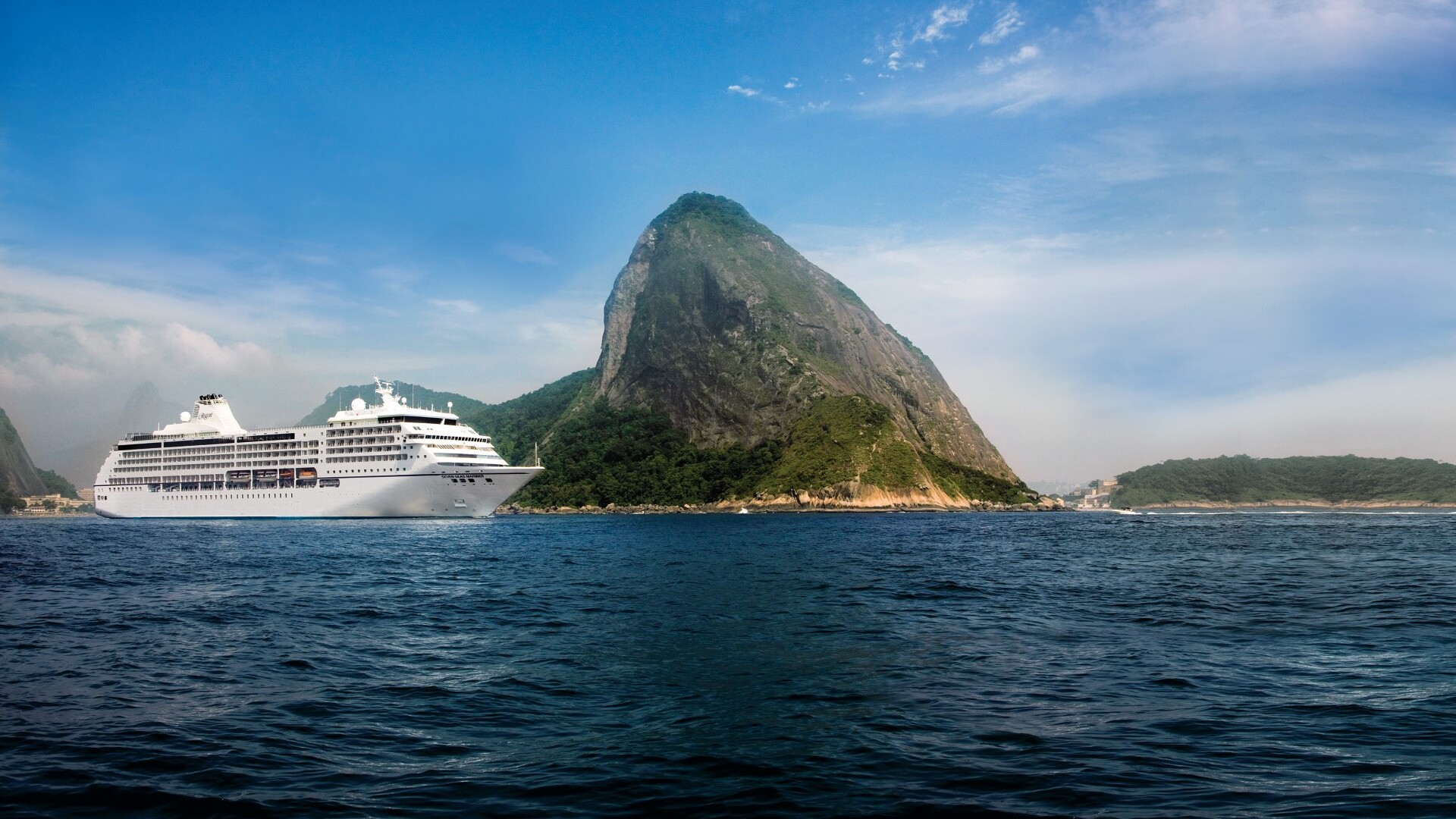 Seven Seas Mariner vor Rio de Janeiro — Foto: Regent Seven Seas Cruises