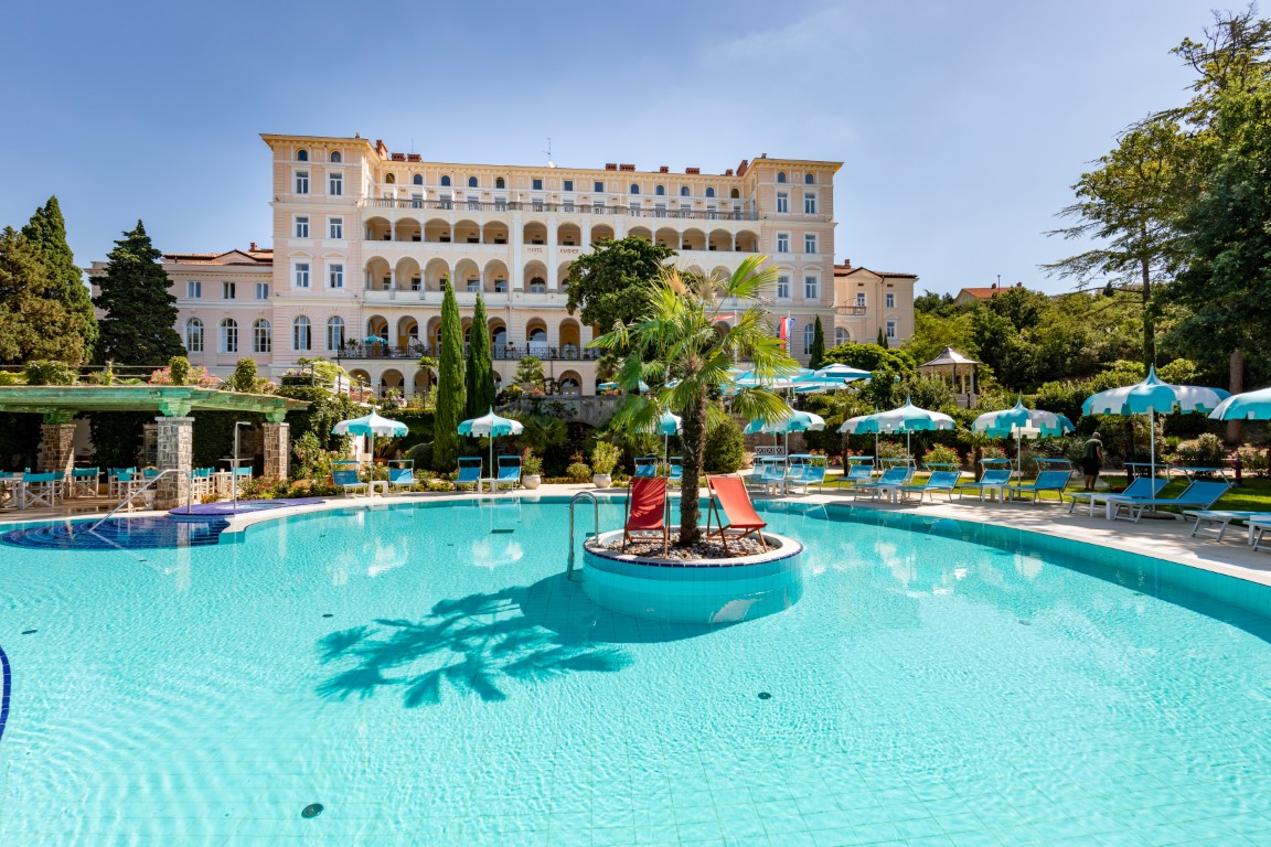 Hotel Kvarner Palace — Foto: Ernst von Chaulin