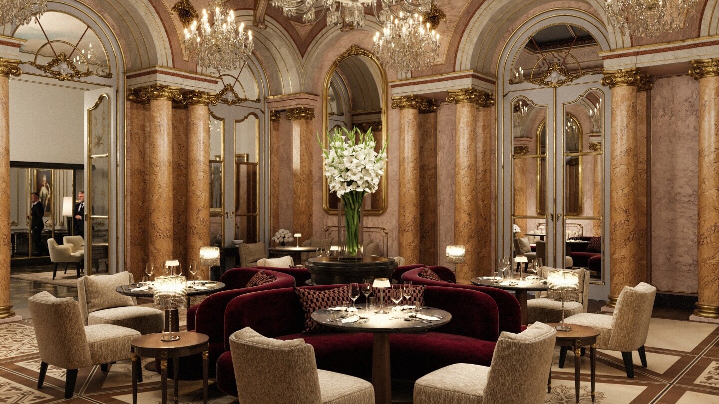 Restaurant im Spiegelsaal — Foto: Palais Coburg