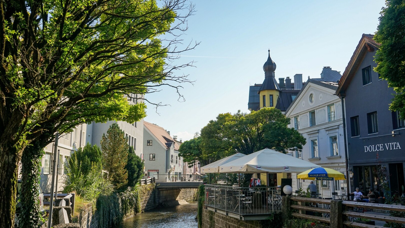 Zentrum von Bad Aibling  — Foto: Chiemsee-Alpenland Tourismus 
