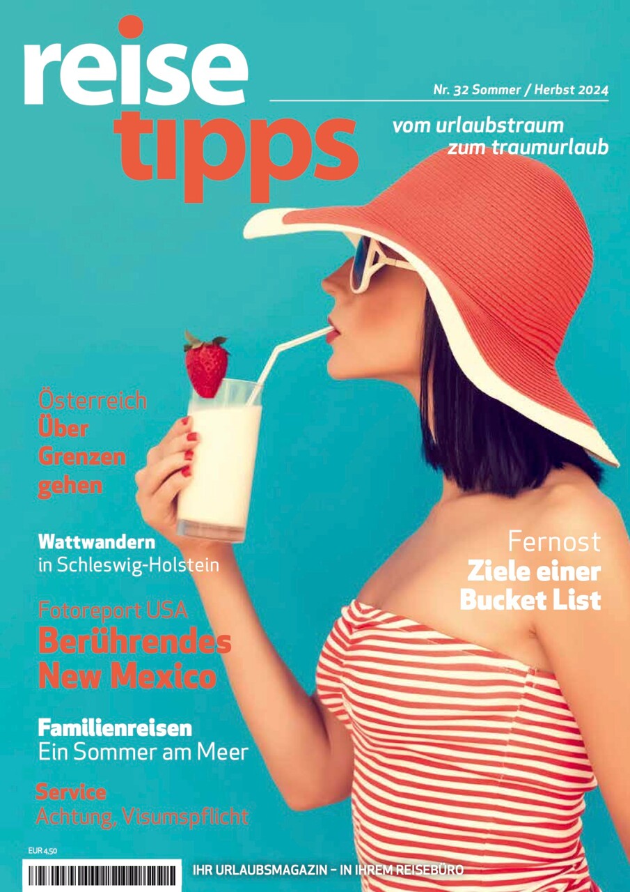 Die neue Ausgabe von reisetipps — Foto: Mario Andi Supria / www.shutterstock.com