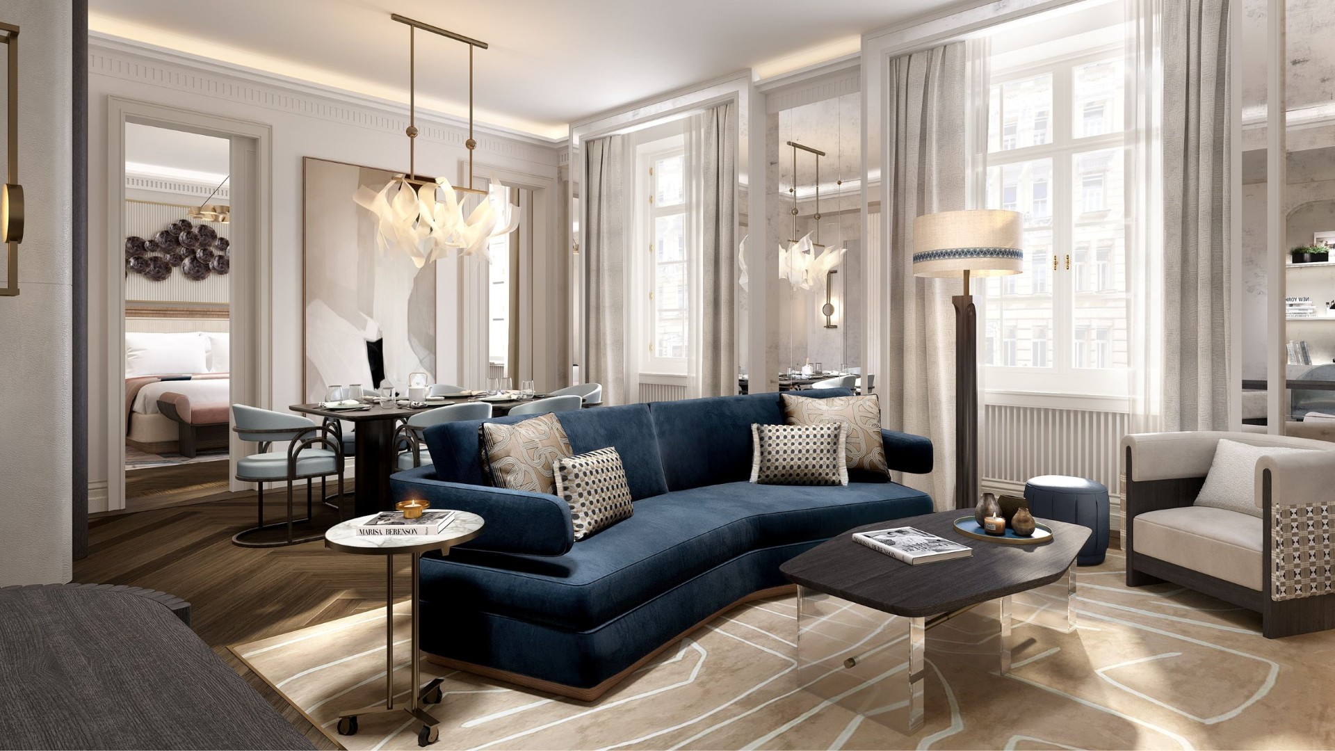 Mandarin Oriental, Vienna, Premier Suite — Foto: Mandarin Oriental