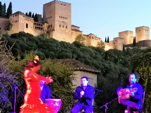 Alhambra, Flamenco — Foto: Martha Steszl
