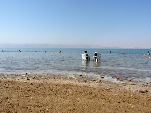 Totes Meer, Jordanien — Foto: Gebeco